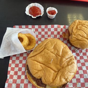 Jim's Burger Haven - Jim's classic 6" and 4" side by side. - Burgers Near Me - Westminster, Colorado