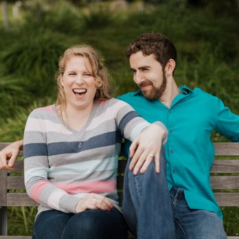 CoyPrint - One of our engagement shoot photos at the park near Santa Monica Pier - Event Photography Near Me