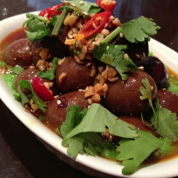 Colourful Yunnan - Quail eggs with mushy peas and chilli - Restaurants Near Me - Carlton, VIC