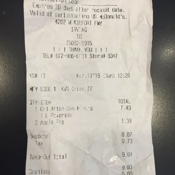 McDonald's - No validation code to be found - Burgers Near Me - Irving, Texas McDonald's - No validation code to be found - Burgers Near Me - Irving, Texas