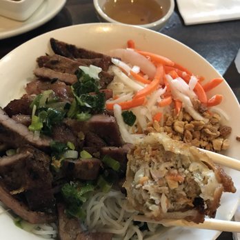 MT Noodles - #7 grilled pork and egg roll rice noodle salad - Vietnamese Near Me - Brooklyn Park, Minnesota MT Noodles - #7 grilled pork and egg roll rice noodle salad - Vietnamese Near Me - Brooklyn Park, Minnesota