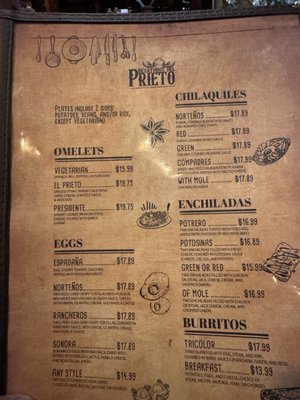 Menu photo 7 Cantina El Prieto Chula Vista, CA Menu photo 7 Cantina El Prieto Chula Vista, CA