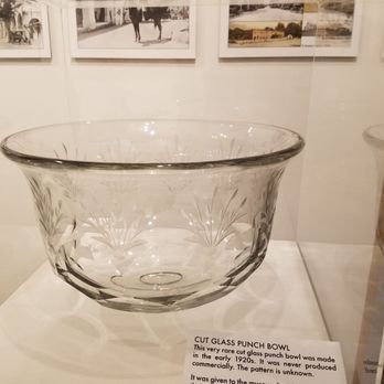Ojai Valley Museum - Libbey punch bowl. - Museums Near Me - Ojai, California Ojai Valley Museum - Libbey punch bowl. - Museums Near Me - Ojai, California