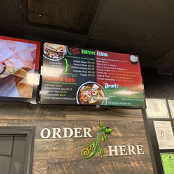 Bubba Ritos - Menu
