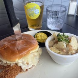 Fried Pork Schnitzel Sandwich