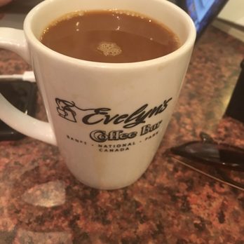 Evelyn's Coffee Bar - Medium roast coffee (refills are 1.45) - Coffee & Tea Near Me - Banff, Alberta Evelyn's Coffee Bar - Medium roast coffee (refills are 1.45) - Coffee & Tea Near Me - Banff, Alberta
