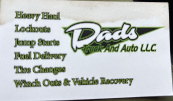 Dads Towing