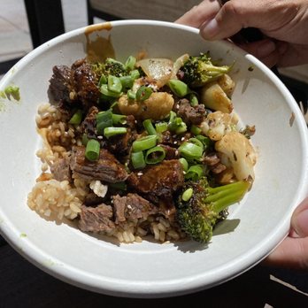 Original ChopShop - Beef teriyaki rice bowl - New American Near Me - Queen Creek, Arizona