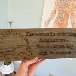 Eugene Family Acupuncture - Special, surprise gift from Eugene Family Acupuncture patient!