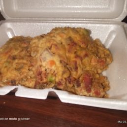 Pork egg foo young from Canton House in Canton Georgia