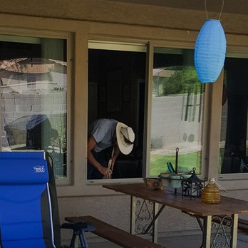 Ziggy's Cleaning Services - Screens removed for cleaning and access to all areas of the tracks. Screens have never been cleaner! - Pressure Washers Near Me - Tempe, Arizona