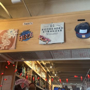Redheaded Stranger - Merch Available For Purchase - Tacos Near Me - Nashville, Tennessee