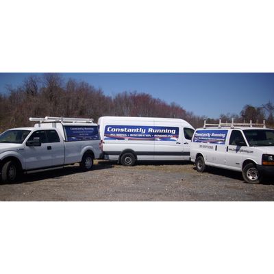 Constantly Running Drain Service Logo