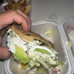 Gordita de asada Gordita de asada