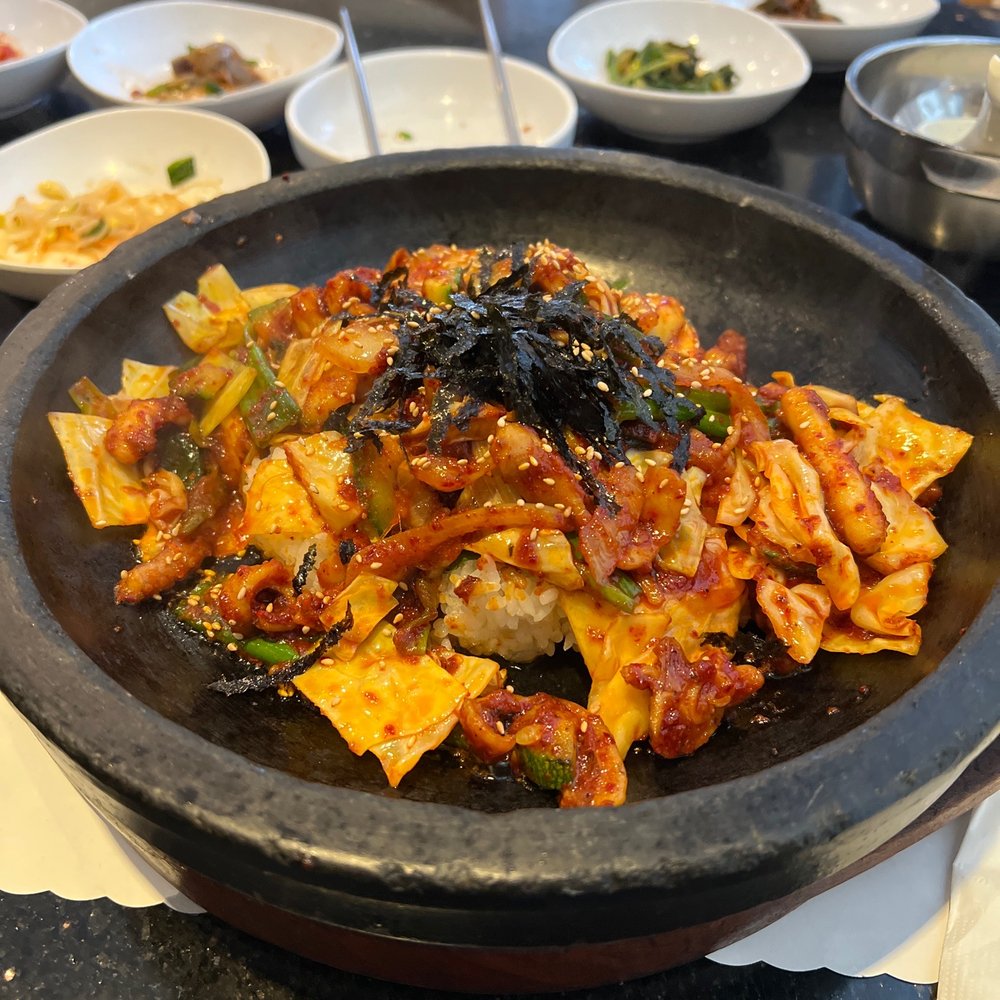 Mindeulle - Octopus bibimbap - Korean Near Me - Buena Park, California Mindeulle - Octopus bibimbap - Korean Near Me - Buena Park, California