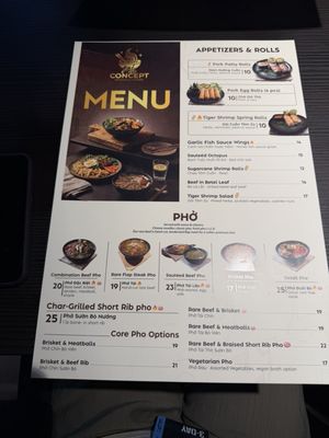 Menu photo 3 Pho Concept Las Vegas, NV