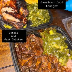 Island House - Oxtail Meal Jerk Chicken