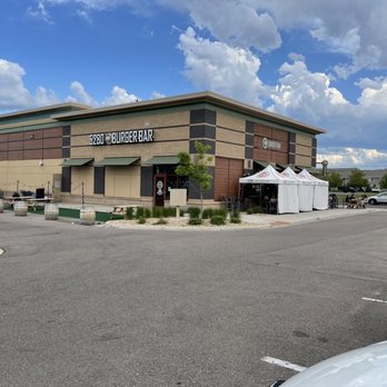 5280 Burger Bar - Outside of the restaurant from the parking lot - Burgers Near Me - Westminster, Colorado