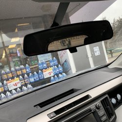 Holiday Stationstore - You can see the pump in my mirror.... if you try hard haha