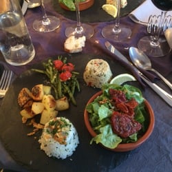 Lau Tant'hic - L'assiette vegetarienne, top!