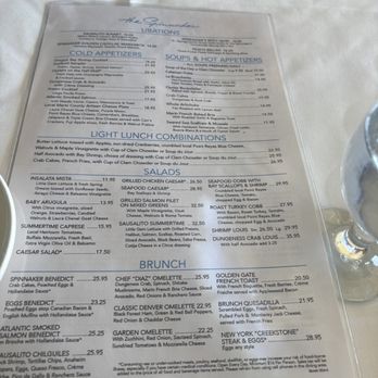 The Spinnaker - menu - Breakfast & Brunch Near Me - Sausalito, California