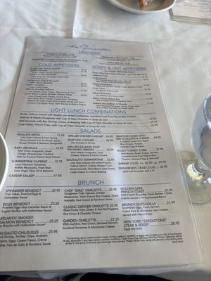 Menu photo 7 The Spinnaker Sausalito, CA Menu photo 7 The Spinnaker Sausalito, CA