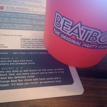 Red's Ice House - Beatbox... Orange and tropical. 32oz. Bring a friend! - Seafood Near Me - Mount Pleasant, South Carolina Red's Ice House - Beatbox... Orange and tropical. 32oz. Bring a friend! - Seafood Near Me - Mount Pleasant, South Carolina