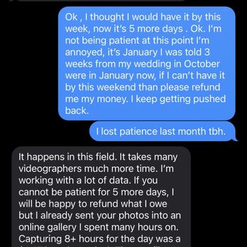 Paint a Perfect Picture - Txt after I got annoyed waiting almost 3 months - Videographers Near Me