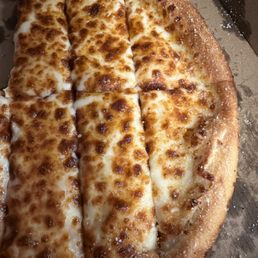 Cheese Garlic Cheesy Bread Pizza