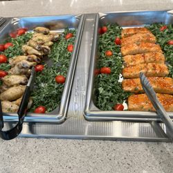 Some of the prepared foods. Beautiful.