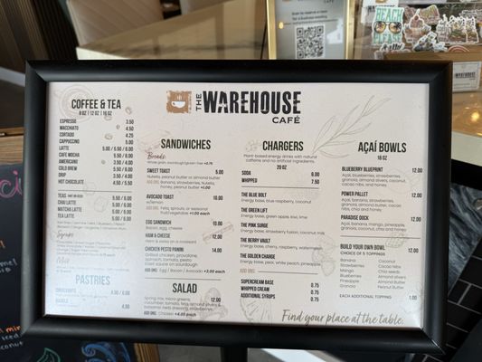 Menu photo 2 The Warehouse Cafe Bonita Springs, FL