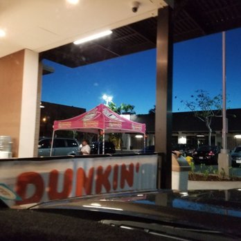Dunkin' - Grand opening tent that served sample coffee - Donuts Near Me - Kapolei, Hawaii Dunkin' - Grand opening tent that served sample coffee - Donuts Near Me - Kapolei, Hawaii