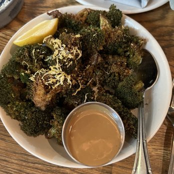 Aba - Broccoli with date tahini ... a must try! - Mediterranean Near Me - Chicago, Illinois Aba - Broccoli with date tahini ... a must try! - Mediterranean Near Me - Chicago, Illinois