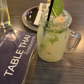 Table Thai - Lychee mojito mocktail - Thai Near Me - Las Vegas, Nevada Table Thai - Lychee mojito mocktail - Thai Near Me - Las Vegas, Nevada
