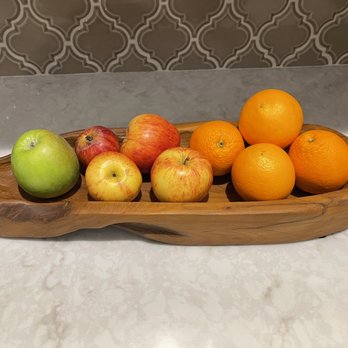 The French Quarter - Love this wooden fruit bowl! I guess you can use it for anything. - Home Decor Near Me - Bakersfield, California The French Quarter - Love this wooden fruit bowl! I guess you can use it for anything. - Home Decor Near Me - Bakersfield, California