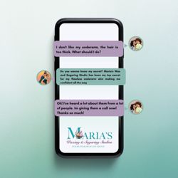 Maria's Waxing and Sugaring Studios - We are just one call away!