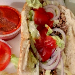 0 stars. This is a cheese steak a friend ordered yesterday. Looks a lot like the one I got. No steak no cheese yuk!