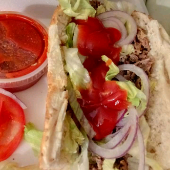 Pizza Bella - 0 stars. This is a cheese steak a friend ordered yesterday. Looks a lot like the one I got. No steak no cheese yuk! - Pizza Near Me - Hanover Township, Pennsylvania