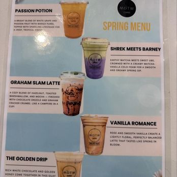 MOTW - Cold Drinks - Desserts Near Me - Avon, Indiana