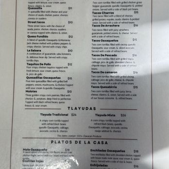 Rinconcito Oaxaqueño Restaurant - Menu - Mexican Near Me - Bakersfield, California Rinconcito Oaxaqueño Restaurant - Menu - Mexican Near Me - Bakersfield, California