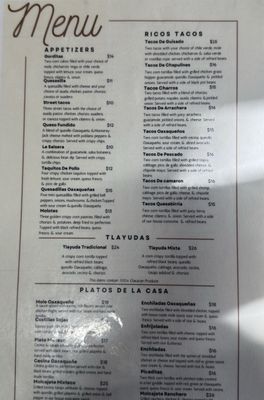 Menu photo 5 Rinconcito Oaxaqueño Restaurant Bakersfield, CA Menu photo 5 Rinconcito Oaxaqueño Restaurant Bakersfield, CA