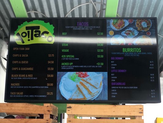 Menu photo 3 Yo! Taco Fort Myers Beach, FL Menu photo 3 Yo! Taco Fort Myers Beach, FL