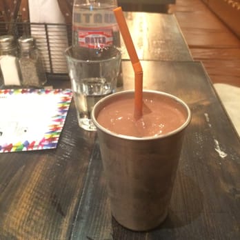 Meat & Shake - Chocolate chip milkshake (small) - Burgers Near Me - Ealing, XGL