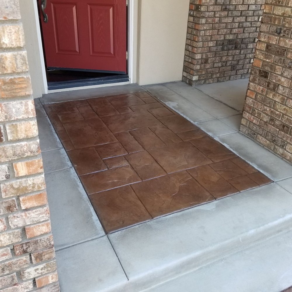 Deckrete Concrete Resurfacing - Entry way - Masonry/Concrete Near Me - Nuevo, California
