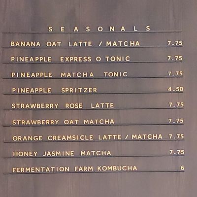 Menu photo 5 Roosevelt Coffee Irvine, CA Menu photo 5 Roosevelt Coffee Irvine, CA