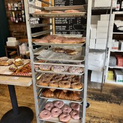 Cafe Baffico - Still plenty of donuts at 5 pm!