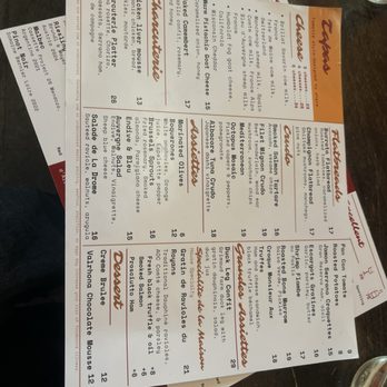 Amélie - menu march 2026 - Wine Bars Near Me - San Francisco, California Amélie - menu march 2026 - Wine Bars Near Me - San Francisco, California