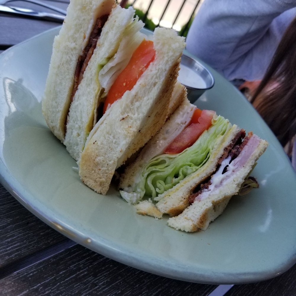 LU LU Craft Bar + Kitchen - Club sandwich with BACON is huge and delicious! - Bars Near Me - Richland, Washington LU LU Craft Bar + Kitchen - Club sandwich with BACON is huge and delicious! - Bars Near Me - Richland, Washington