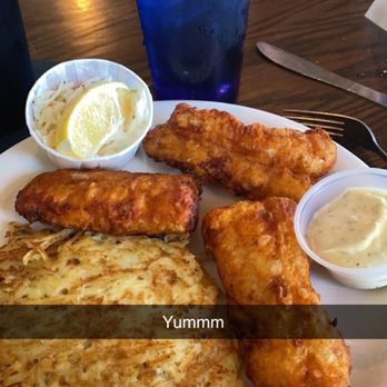 The Herons Landing - Friday fish with potato pancakes. - American Near Me - Jefferson, Wisconsin The Herons Landing - Friday fish with potato pancakes. - American Near Me - Jefferson, Wisconsin