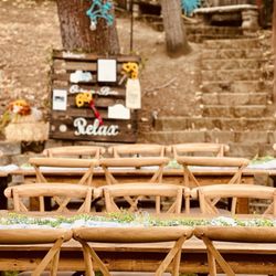 Farm Tables & Crossback Chairs